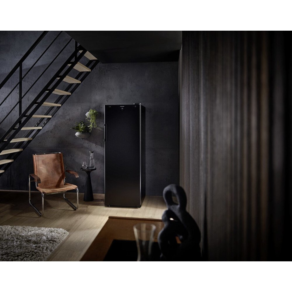 Liebherr WSbl5001 Wine Cooler, Black, E Rated