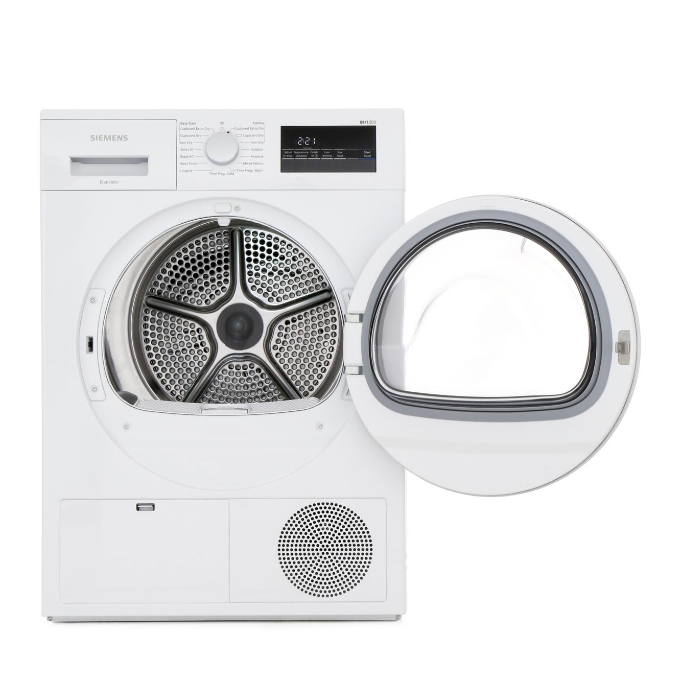 Buy Siemens iQ300 WT45N201GB Condenser Dryer (WT45N201GB) White