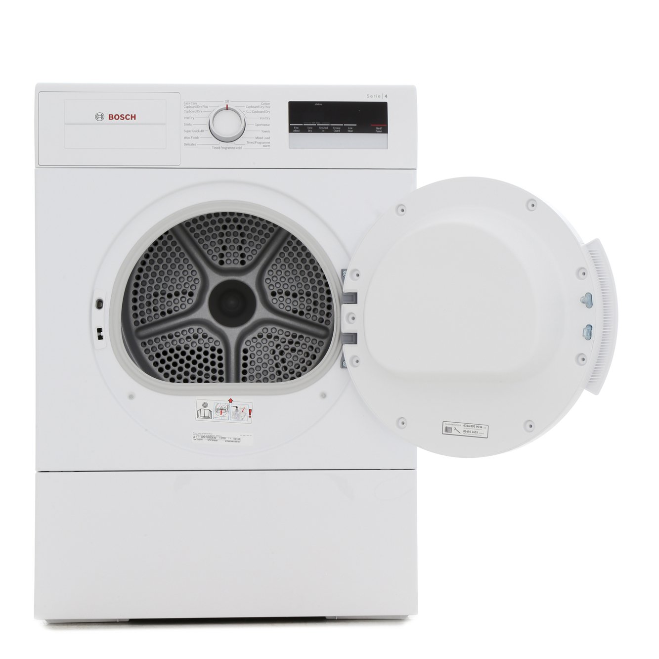 Buy Bosch WTA79200GB Vented Dryer White Marks Electrical