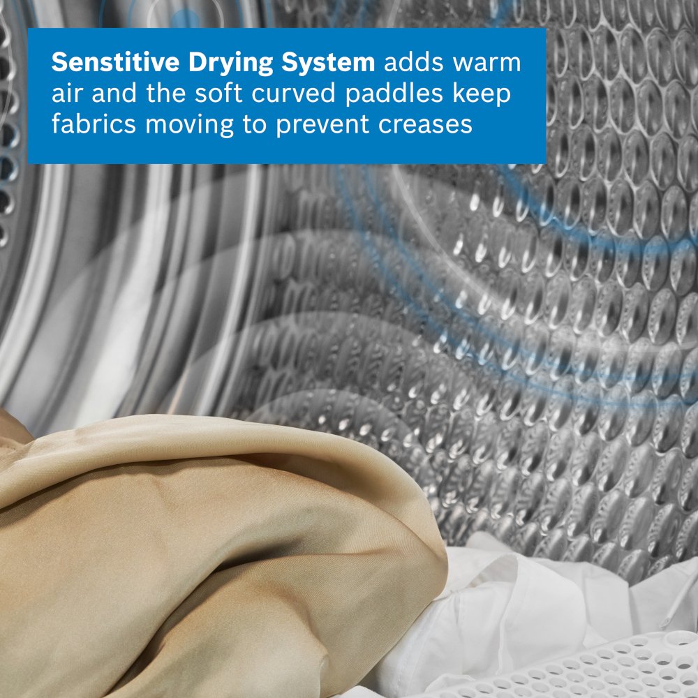 Bosch WTH85226GB Series 4 Heat Pump Tumble Dryer, 8kg, White, A++ Rated