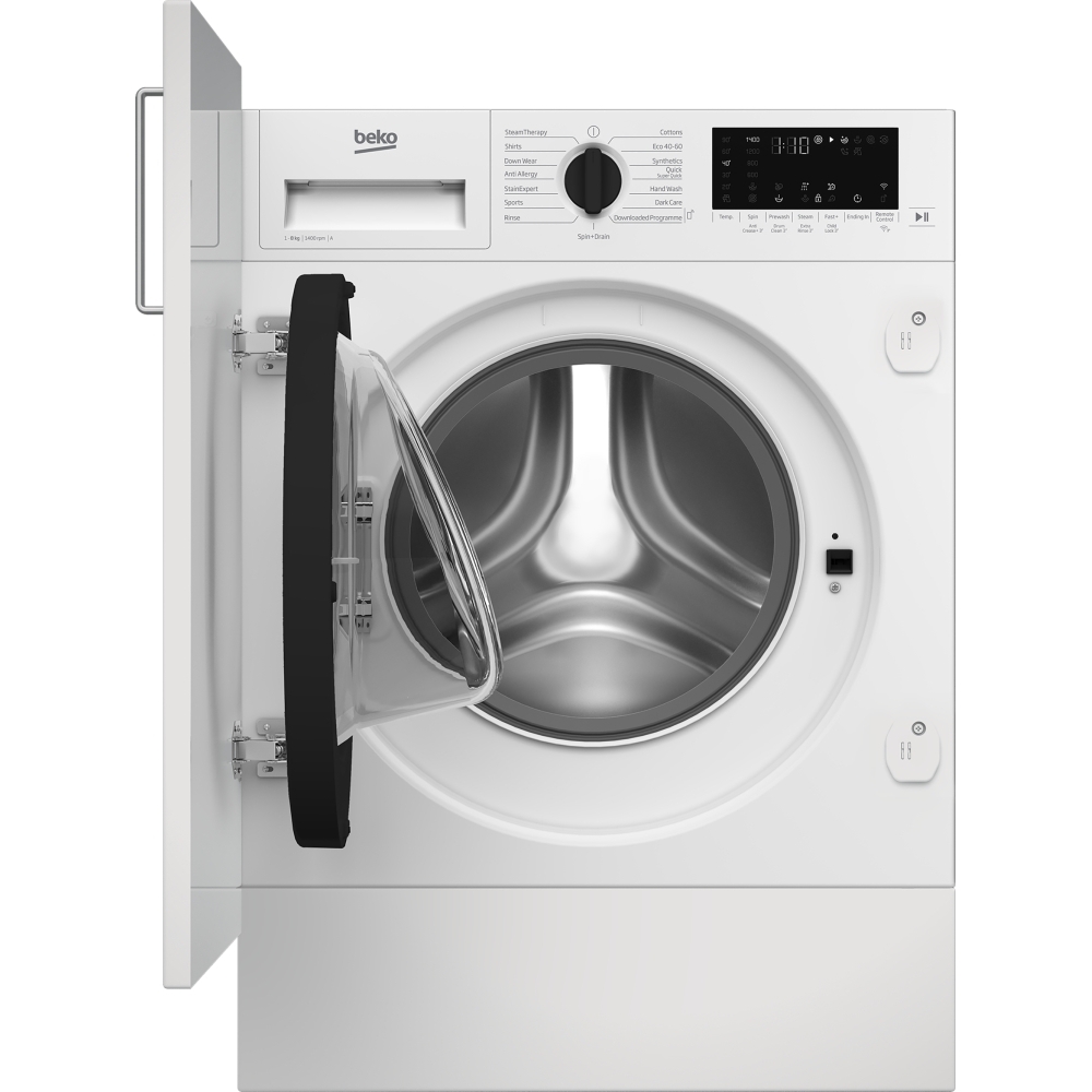 Beko WTIK84122F Integrated Washing Machine