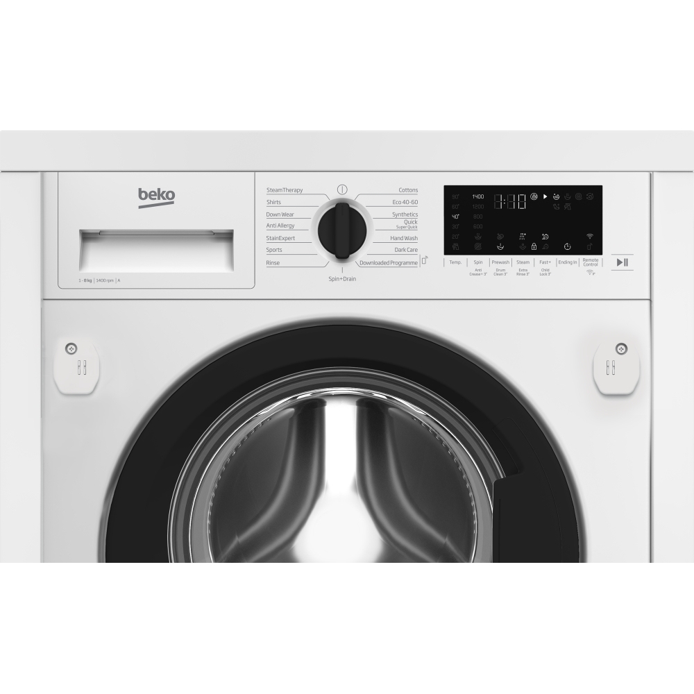 Beko WTIK84122F Integrated Washing Machine