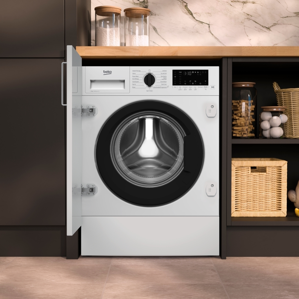Beko WTIK84122F Integrated Washing Machine