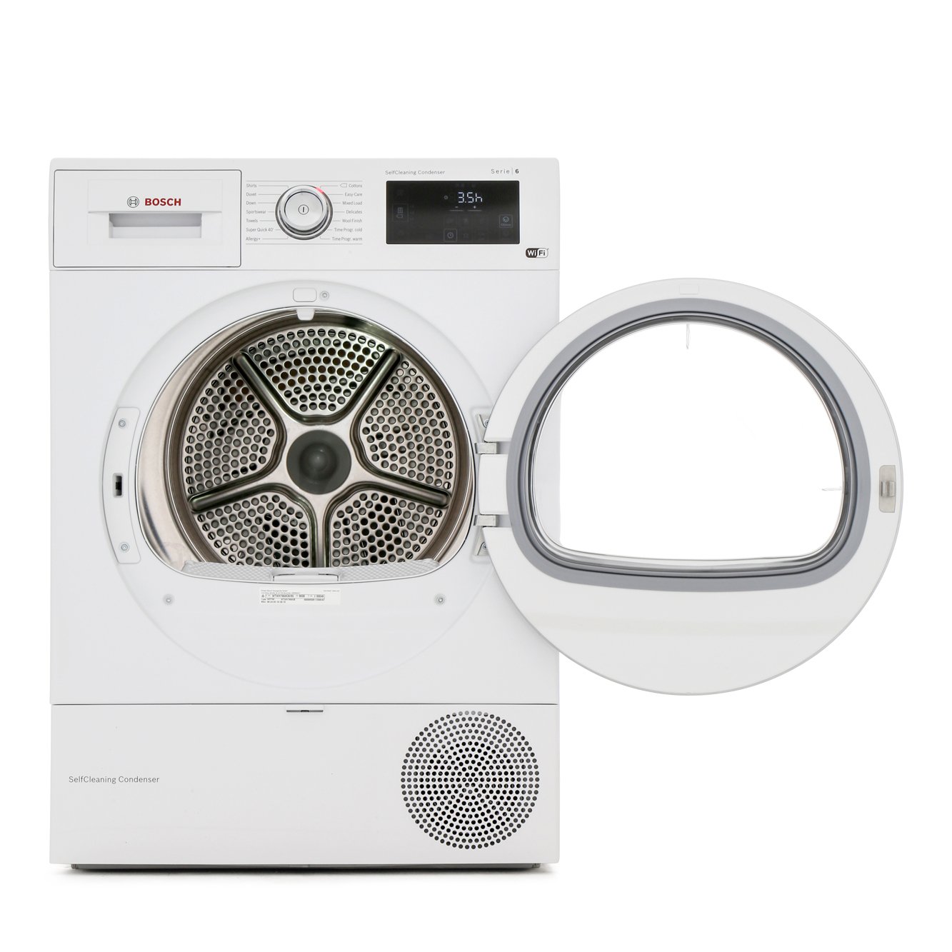 Buy Bosch Serie 6 WTWH7660GB Condenser Dryer with Heat Pump Technology White Marks Electrical