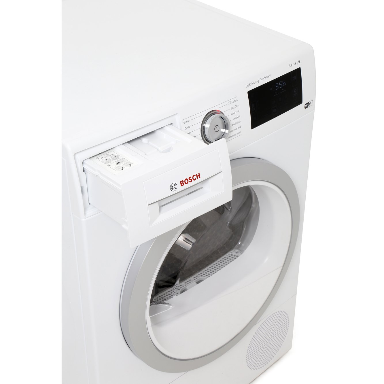 Buy Bosch Serie 6 WTWH7660GB Condenser Tumble Dryer with Heat Pump Technology White Marks