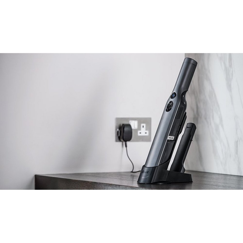 Shark WV200UK Cordless Handheld Vacuum Cleaner [Single Battery], Silver