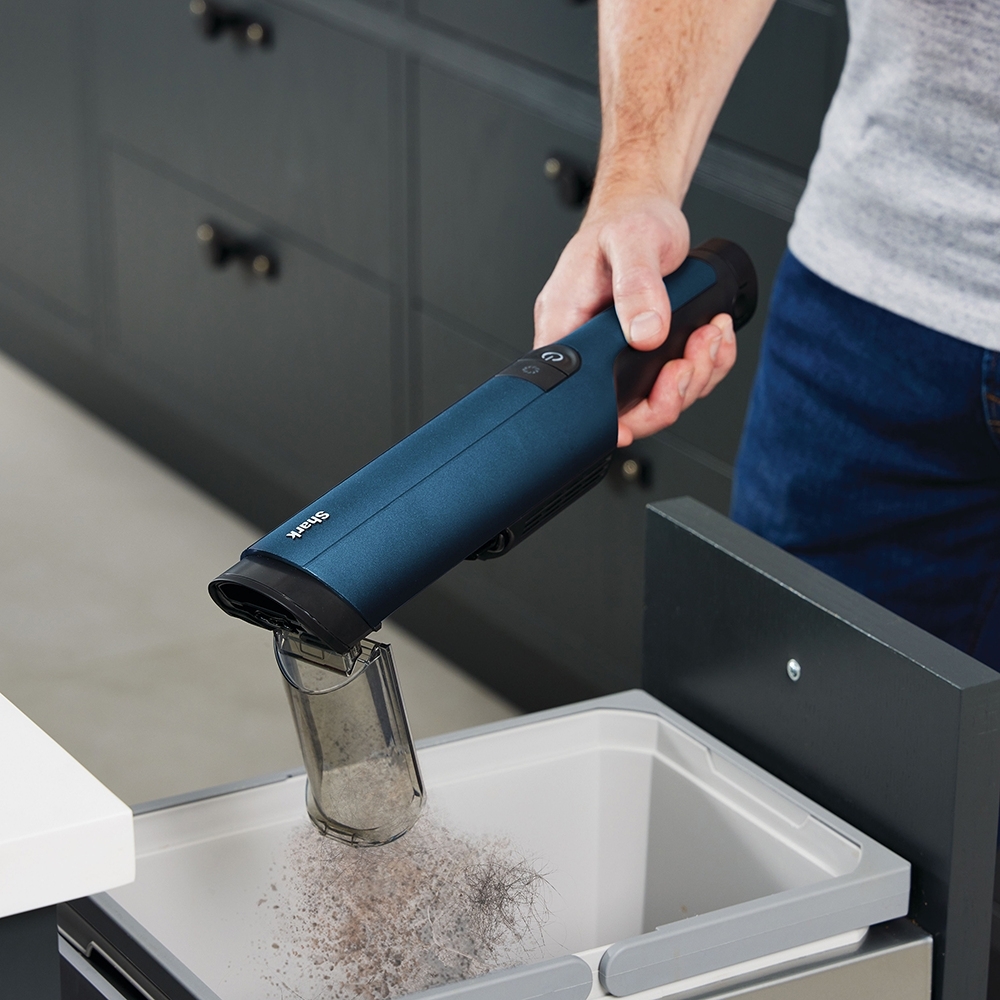 Shark WV270UK Premium Handheld Vacuum Cleaner, Blue