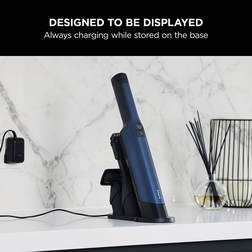 Shark WV270UK Premium Handheld Vacuum Cleaner, Blue