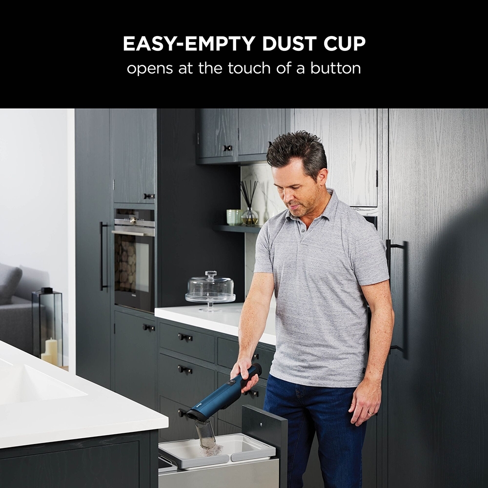 Shark WV270UK Premium Handheld Vacuum Cleaner, Blue