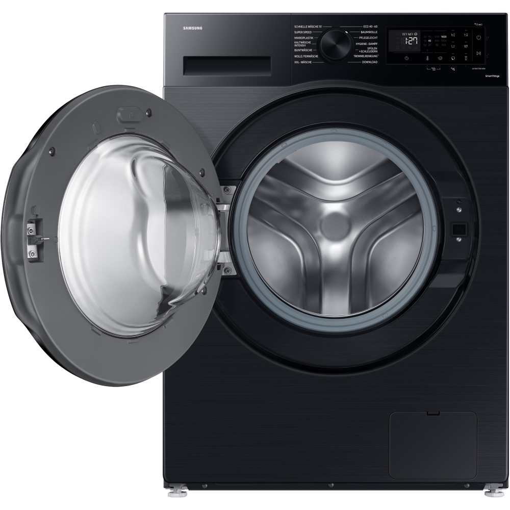 Samsung WW10FG5U34ABEU Washing Machine, 10kg, 1300 Spin, Black, A Rated