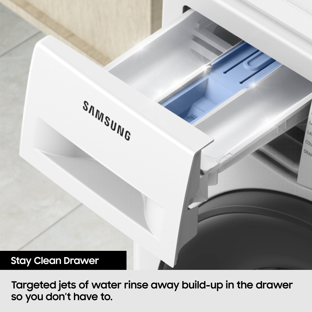 Samsung WW10FG5U34ABEU Washing Machine, 10kg, 1300 Spin, Black, A Rated