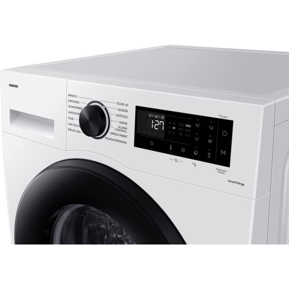 Samsung WW10FG5U34AEEU Washing Machine, 10kg, 1400 Spin, White, A Rated
