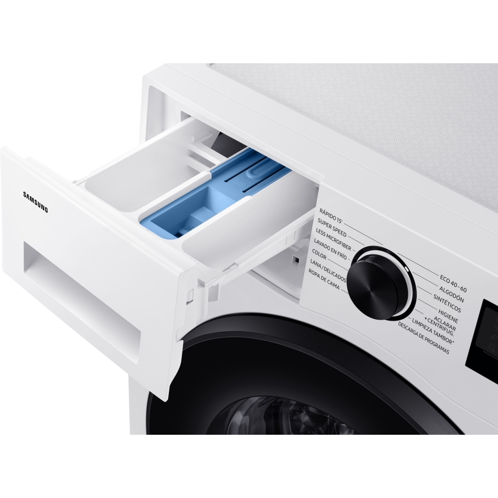 Samsung WW10FG5U34AEEU Washing Machine, 10kg, 1400 Spin, White, A Rated