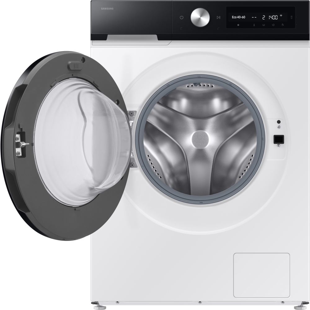 Samsung WW11DB7B94G Bespoke Series 7 AI Energy WiFi-enabled Washing Machine, 11kg, 1400 Spin, White, A Rated