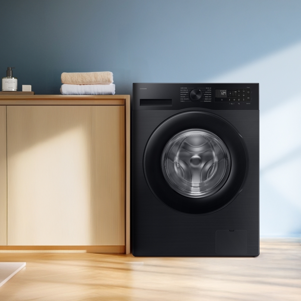 Samsung WW11DG5B25ABEU Washing Machine, 11kg, 1400 Spin, Black, A Rated
