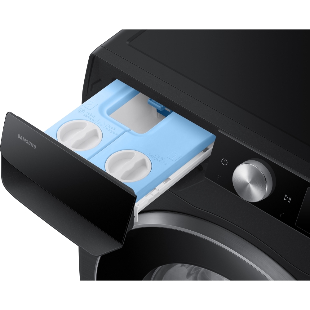 Samsung WW11DG6B85LBU1 Series 6 AI Energy  Washing Machine, 11kg, 1400 Spin, Black, A Rated