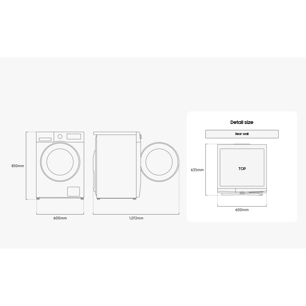 Samsung WW90CGC04DAEEU Series 5 ecobubble� with SmartThings Washing Machine, 9kg, 1400 Spin, White, A Rated