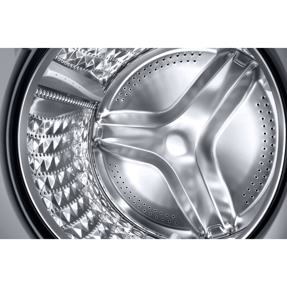 Samsung WW90DG6U85LBU1 Series 6 AI Energy Washing Machine, 9kg, 1400 Spin, Black, A Rated