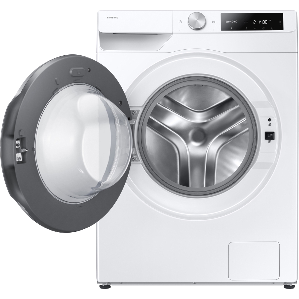 Samsung WW90DG6U85LEU1 Washing Machine, 9kg, 1400 Spin, White, A Rated