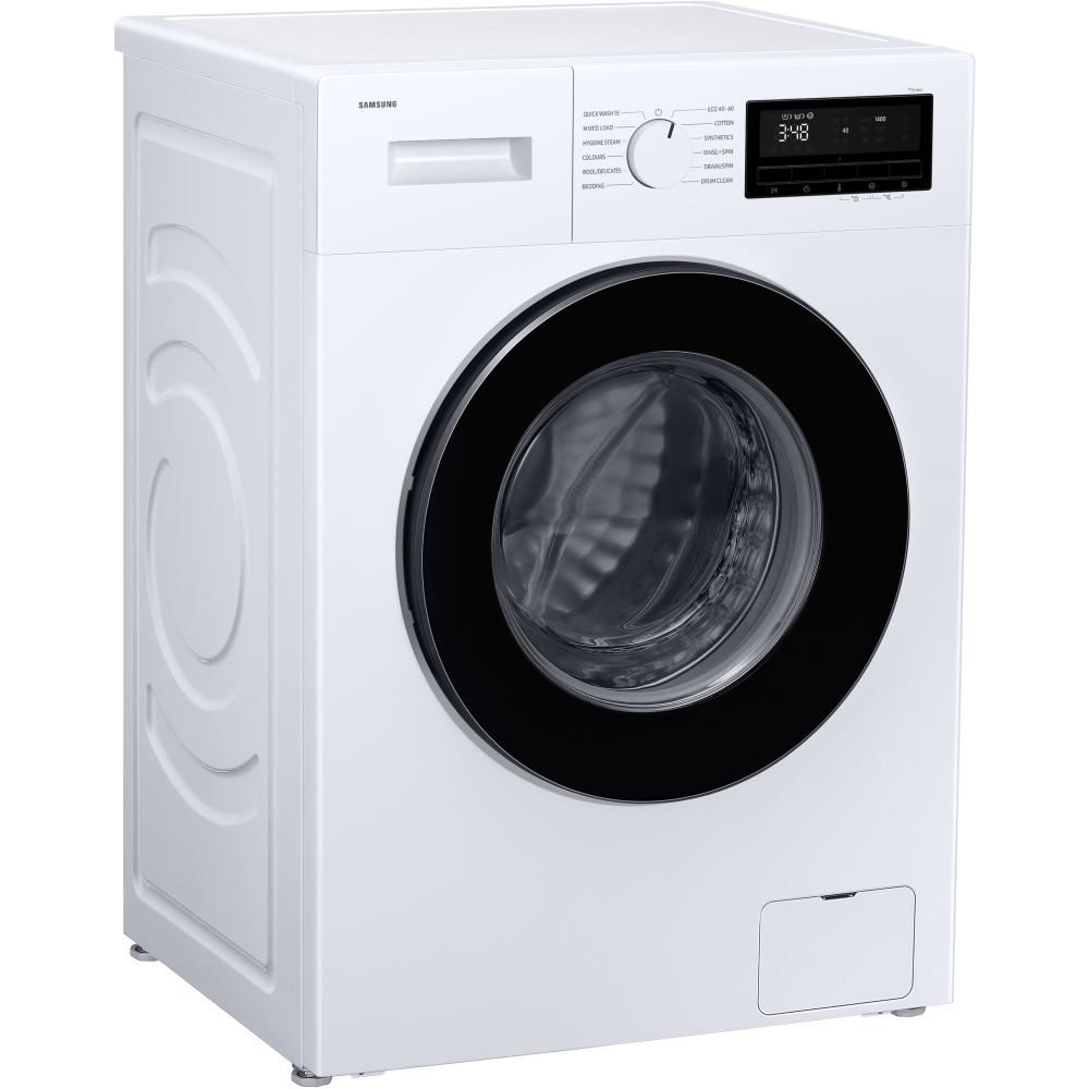 Samsung WW90FG3M05AWEU Washing Machine, 9kg, 1400 Spin, White, A Rated