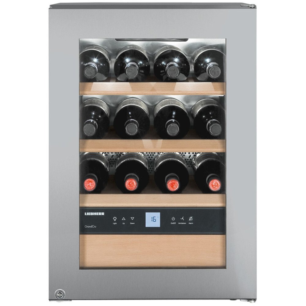 Liebherr WKes653 Wine Cooler, Stainless Steel, E Rated