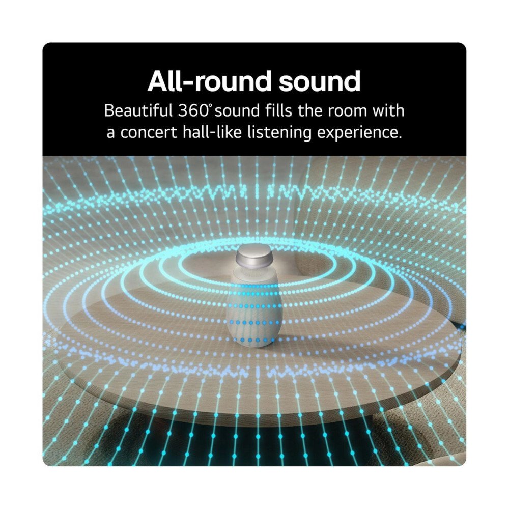 LG XO2TBE.CEUSLLK Wireless Speaker, Cream