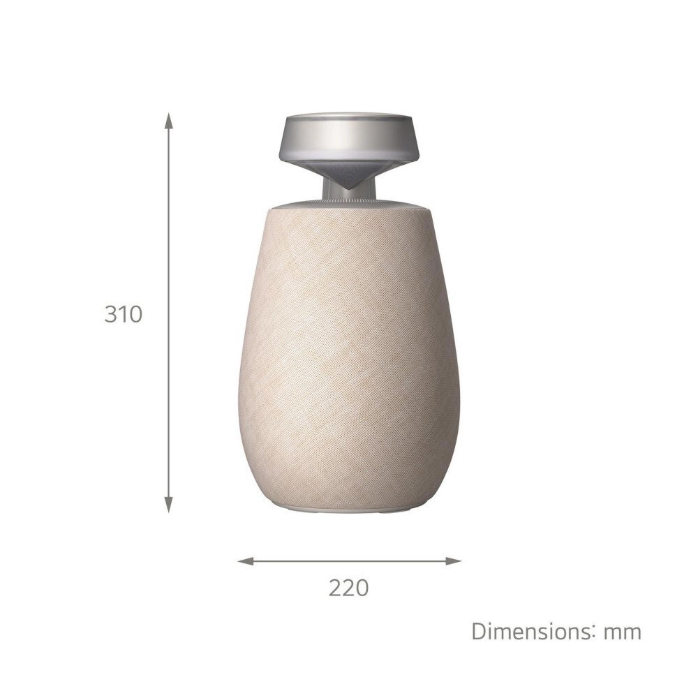 LG XO2TBE.CEUSLLK Wireless Speaker, Cream