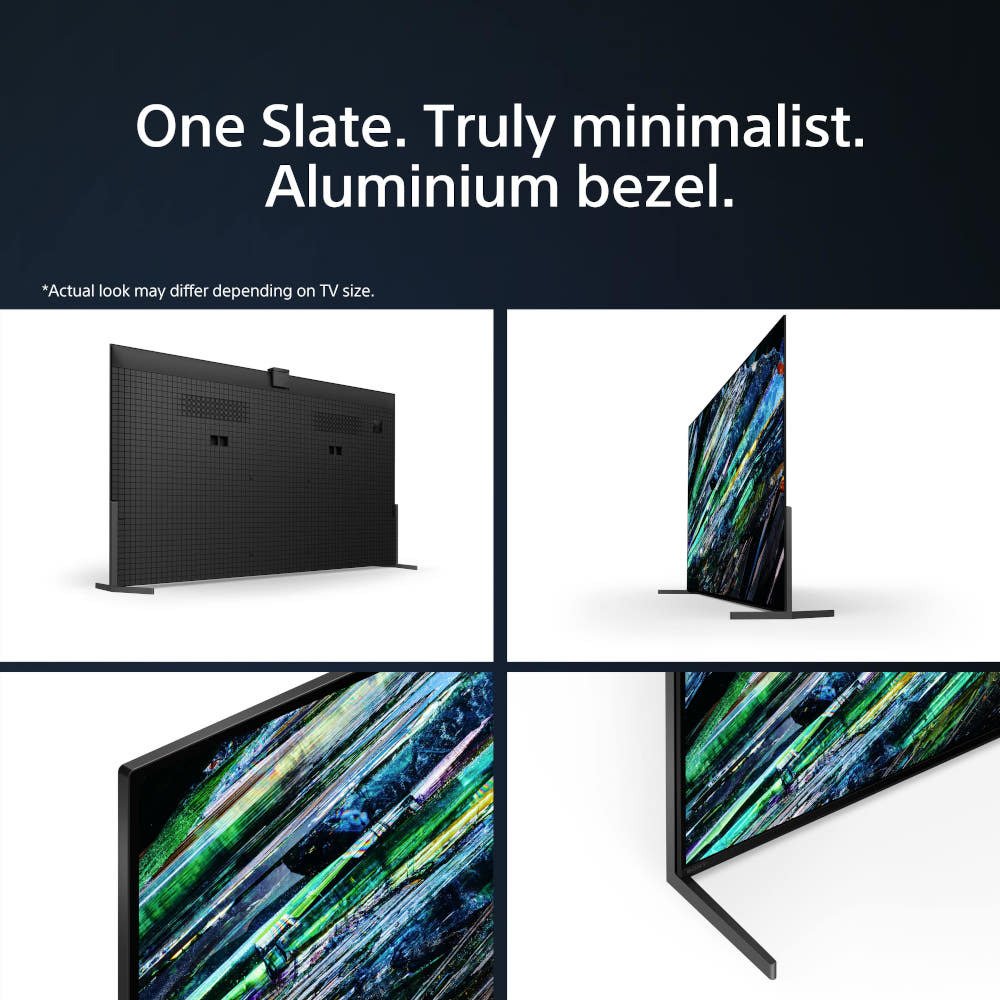 Sony XR77A95LPU A95L 77" QD-OLED 4K Ultra HD Smart TV, Black, F Rated