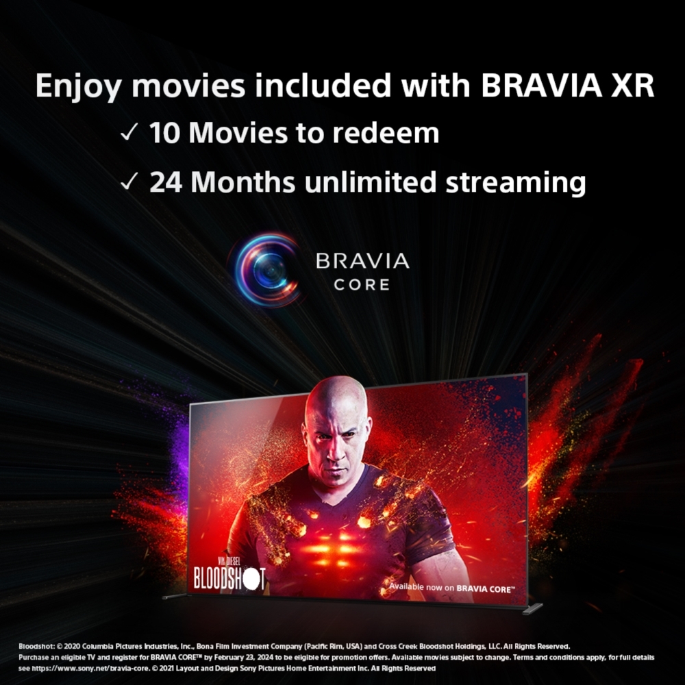 Buy Sony A90J Series XR83A90JU 83" OLED UHD 4K HDR Google TV Marks