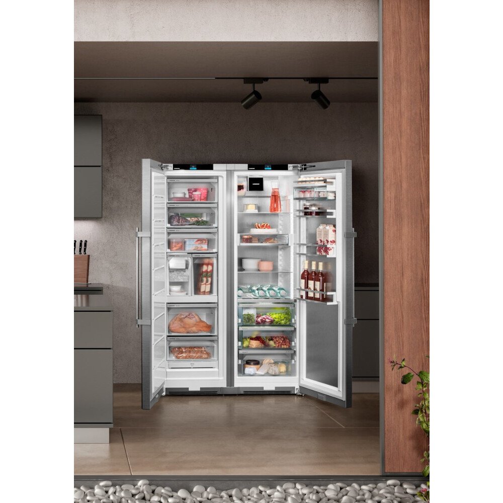 Liebherr XRFST 5295 Peak BioFresh American Fridge Freezer, Stainless