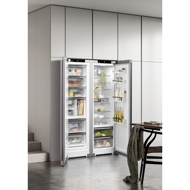 Liebherr XRFsf 5245 Plus American Fridge Freezer, Silver, C Rated,  Plumbed