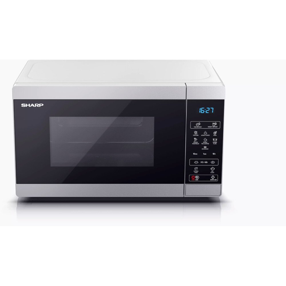 Sharp YC-MS02U-S Microwave, Silver