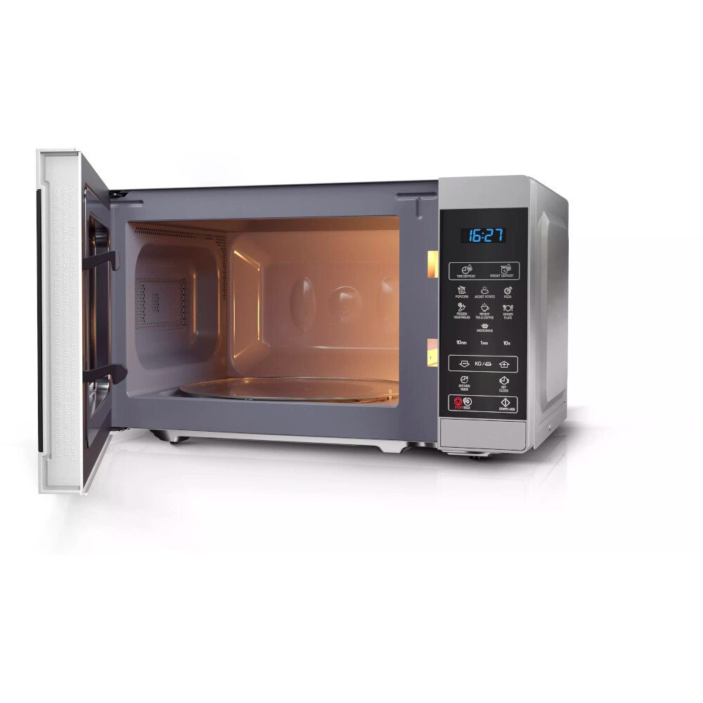 Sharp YC-MS02U-S Microwave, Silver