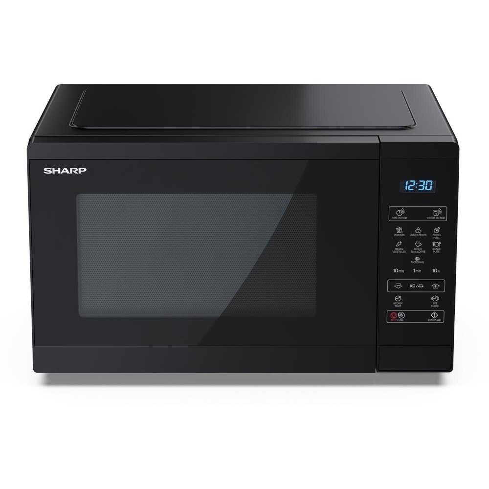 Sharp YC-MS252AU-B Microwave, Black