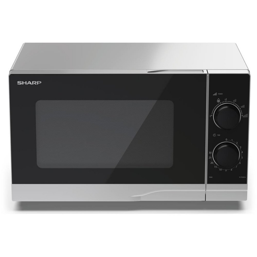 Sharp YC-PS201AU-S Microwave, Silver