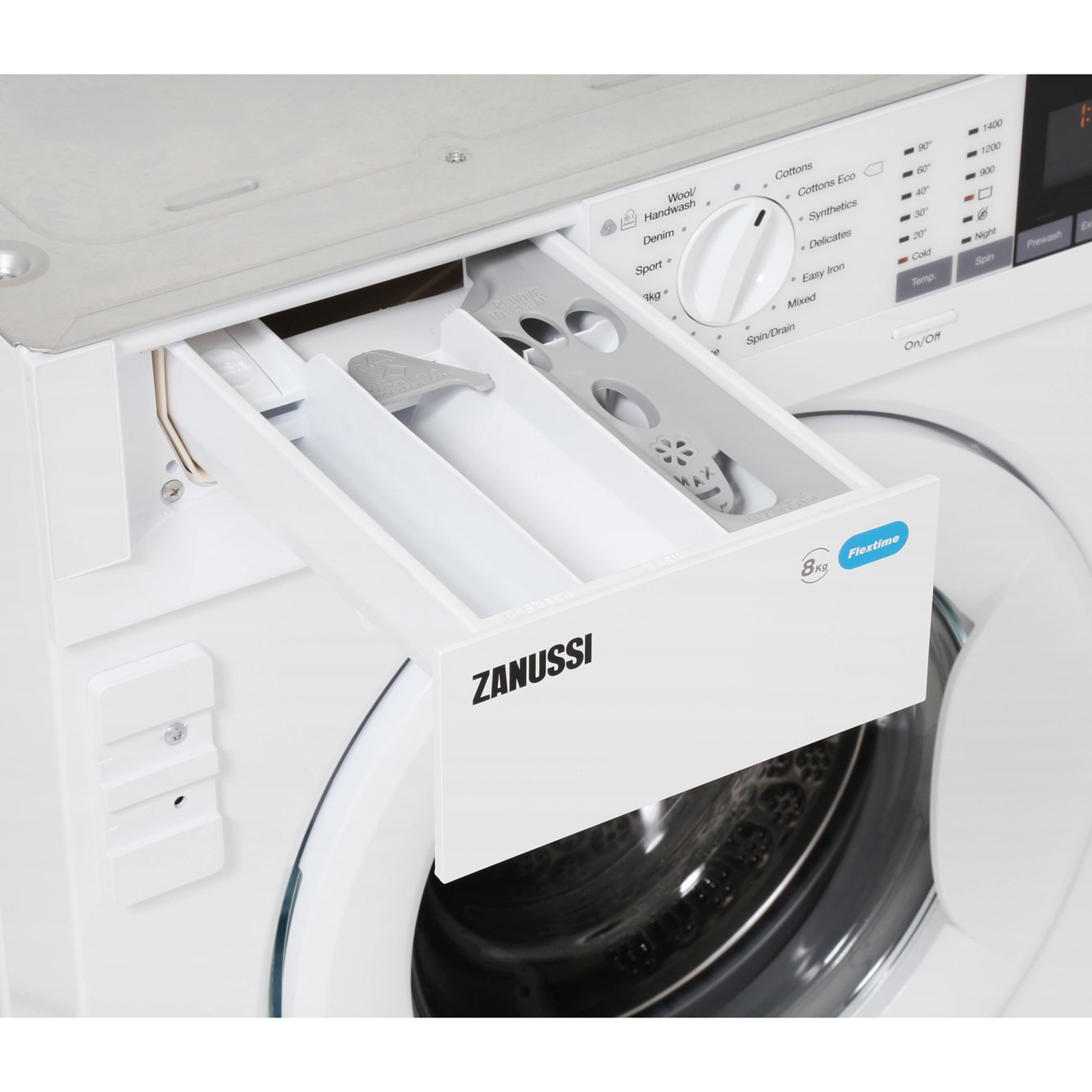 Buy Zanussi Z814W85BI Integrated Washing Machine White Marks Electrical