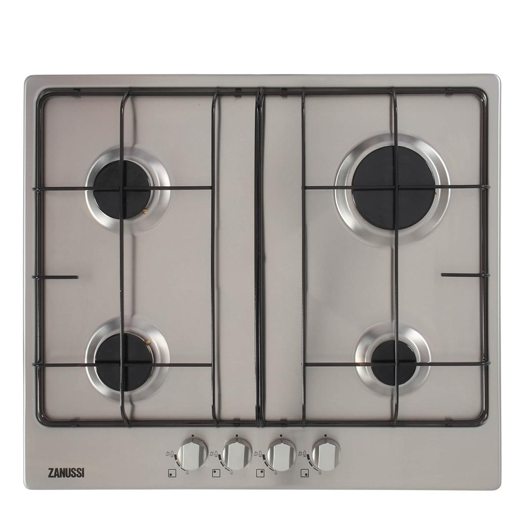 Buy Zanussi ZGG65411SA 4 Burner Gas Hob Stainless Steel Marks Electrical