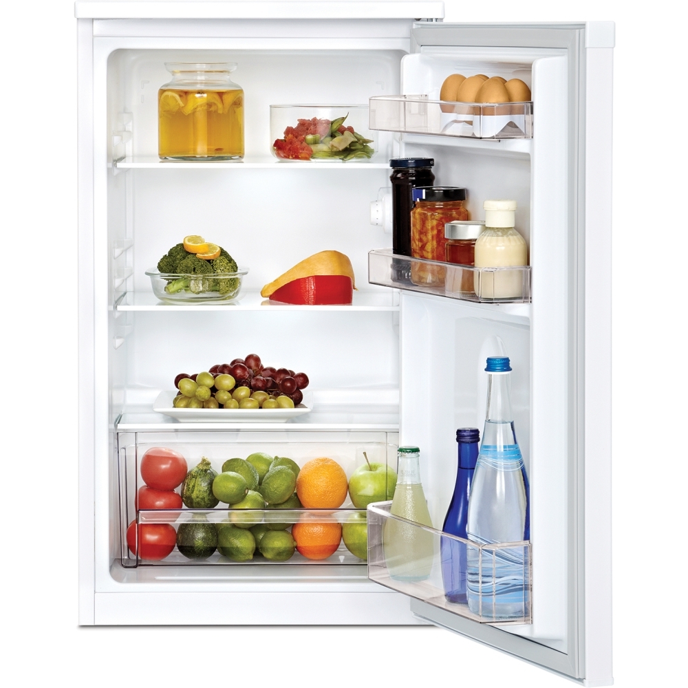 Zenith ZLS4481W Under Counter Larder Fridge, White, E Rated