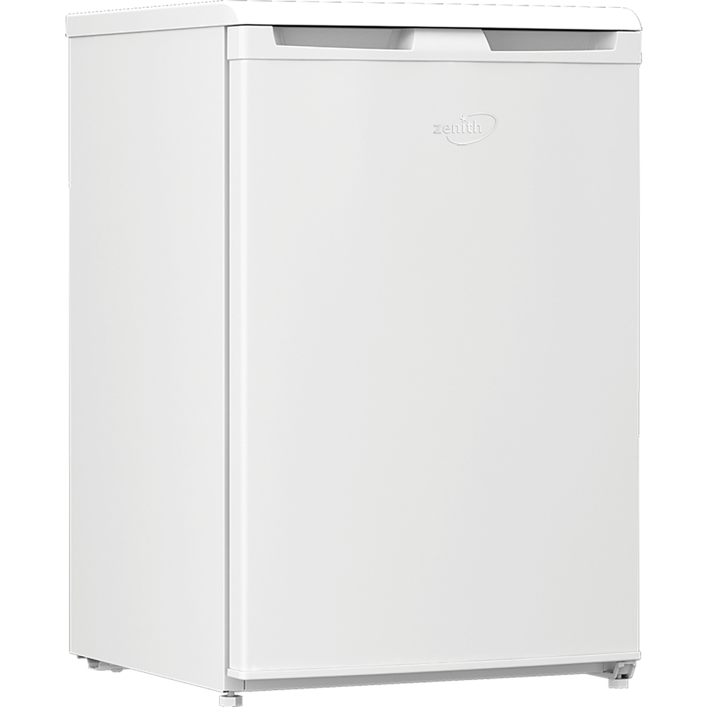 Zenith ZLS4584W Under Counter Larder Fridge, White, E Rated