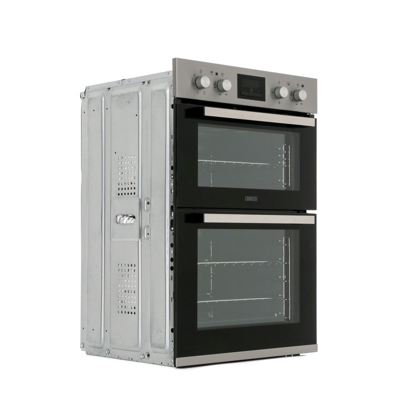 Buy Zanussi ZOA35660XK Double Built In Electric Oven Stainless Steel
