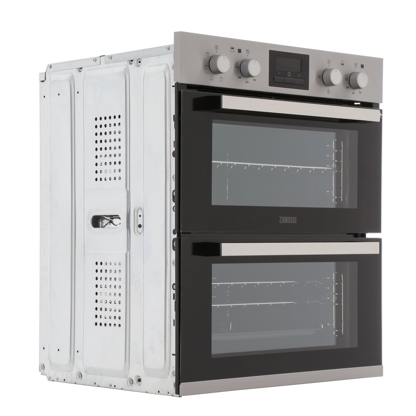 Buy Zanussi ZOF35601XK Double Built Under Electric Oven Stainless