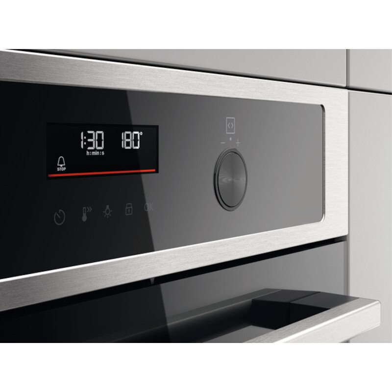 Zanussi ZOPNA7XN Built-In Electric Single Oven, Stainless steel with antifingerprint, A+ Rated