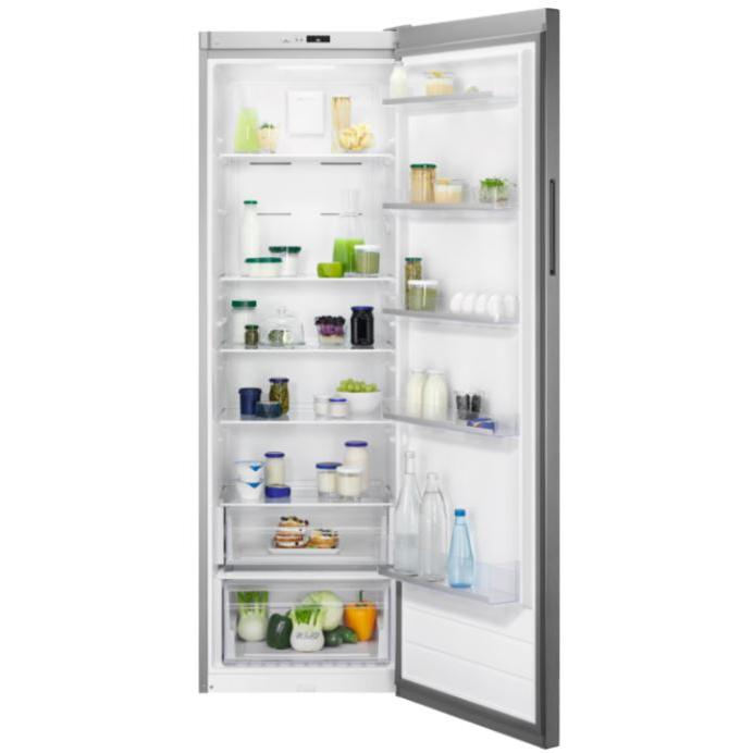 Buy Zanussi ZRME38FU2 Tall Larder Fridge Grey and Stainless Steel