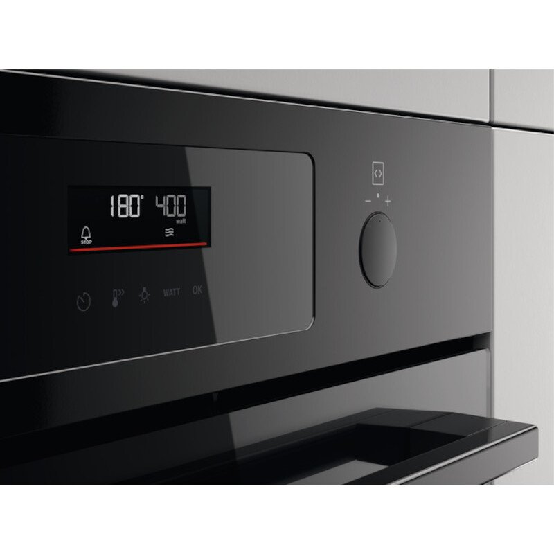 Zanussi ZVENM6KN Compact Oven with Microwave and Grill Functions, Black