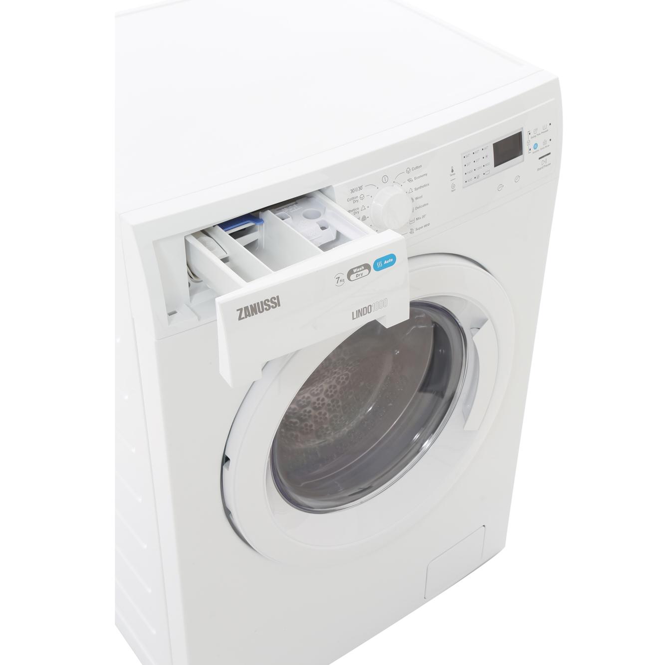 Buy Zanussi ZWD71460NW Washer Dryer White Marks Electrical