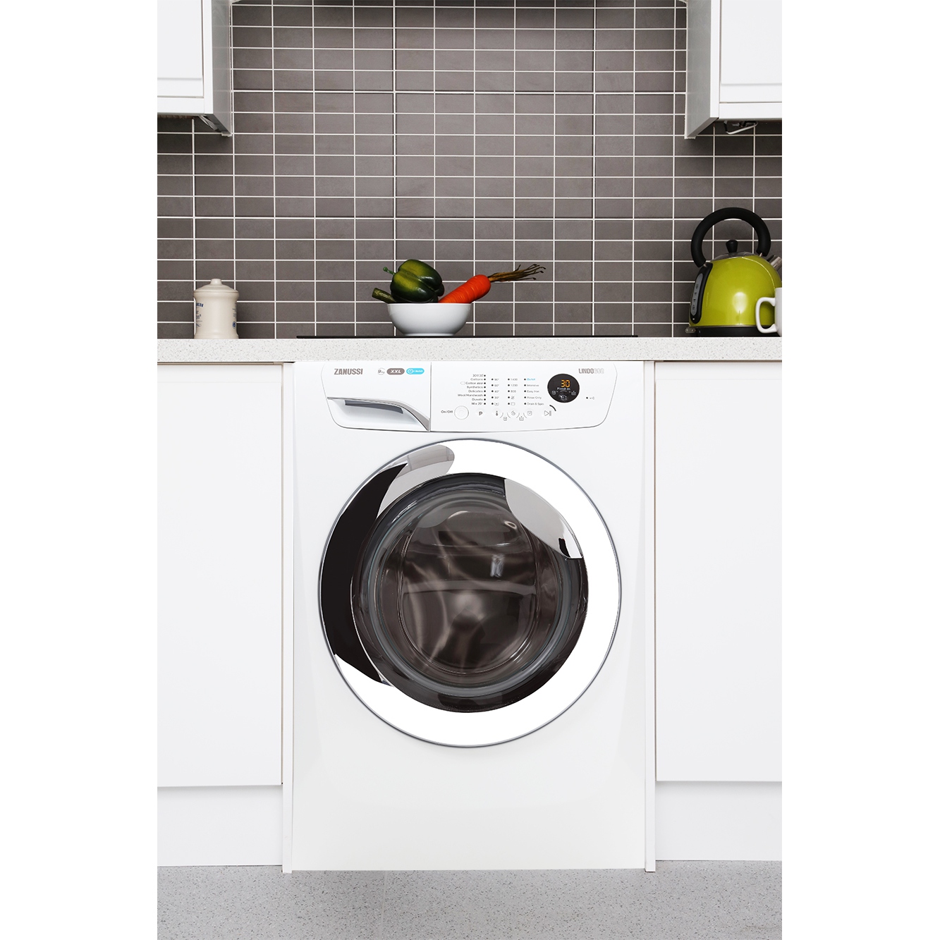 Buy Zanussi ZWF91483WH Washing Machine White with a Chrome Door Rim