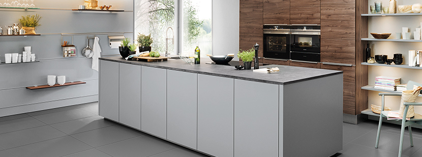 Artwood/Feel Walnut Royal and Papyrus Grey