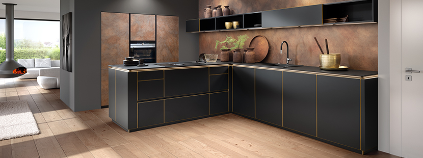 Flair/Ferro Black and Corten Steel