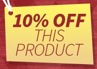 Save a further 10% on this product