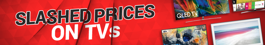 Slashed Prices on TVs